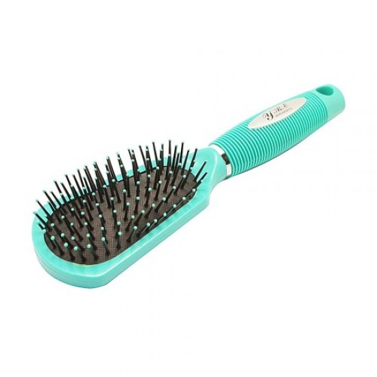 Massage comb colored with rubber handle-57834-China-Hairdressers