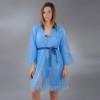Bata mini kimono con cinturón Doily, talla L/XL, XXL, 1 pieza hilado-33755-Doily-Tapete TM