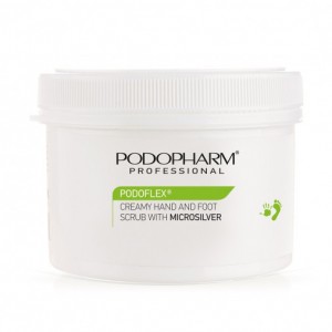  Crème exfoliante pour les mains et les pieds Podopharm au microargent 600 ml (PP10)