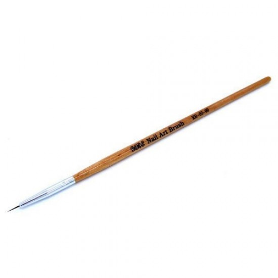 Пензель для малювання 00# 7мм (деревяна ручка)-59033-China-Кисті