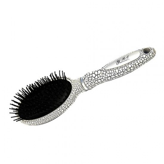 Massage comb 9586 AL4 (oval/white)-57910-China-Hairdressers