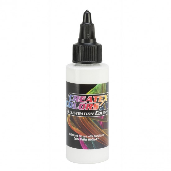 Createx Illustration White (white) 5050-04, 120 ml-tagore_5050-04-TAGORE-Paints for airbrushing