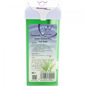  Cassete de cera solúvel em água 150 gr. TEA TREE