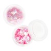 The mica in the jar is PINK. Full to the brim and convenient for the master container. Factory packaging, FFF, 18022, Mica,  Health and beauty. All for beauty salons,All for a manicure ,All for nails, buy with worldwide shipping