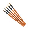 Acrylic brush set with wooden brown handles In brush set # 00,2,4,6,8, MIS160-(242), 19083, Brush,  Health and beauty. All for beauty salons,All for a manicure ,All for nails, buy with worldwide shipping