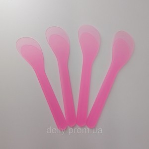 Smalle plastic spatels Panni Mlada (100 stuks/pak) Kleur: meerkleurig