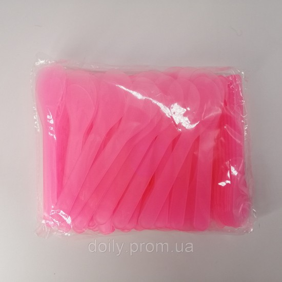 Espátulas estreitas de plástico Panni Mlada (100 unidades/embalagem) Cor: multicoloridas-33808-Panni Mlada-TM Panni Mlada