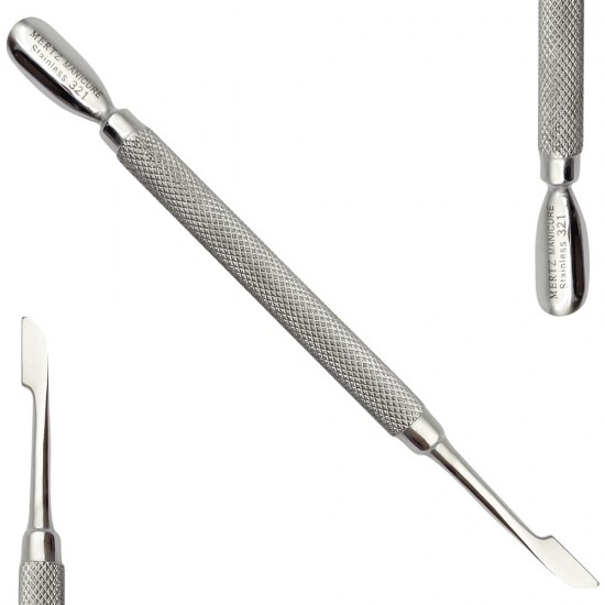 Empurrador de metal MERTZ Manicure 12,5 cm. Nº 321-18626-Китай-Ferramentas de manicure