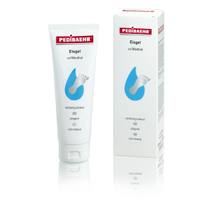 Ice gel with menthol 125 ml. Pedibaehr. For foot massage.