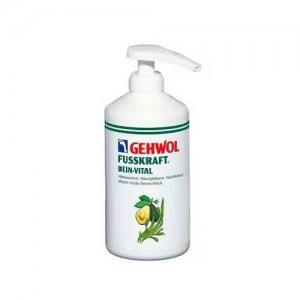 GEHWOL FUSSKRAFT LEG VITALITY revitalizing balm, 500 ml, for daily care of legs and feet