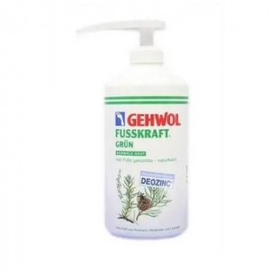 GEHWOL FUSSKRAFT MINT bálsamo de menta, 500 ml, para el cuidado diario de la piel de los pies