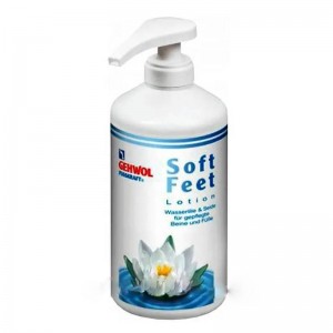 Loción de nenúfar y seda, 500 ml, Gehwol Fusskraft Soft Foot Lotion Wasserlilie&Seide