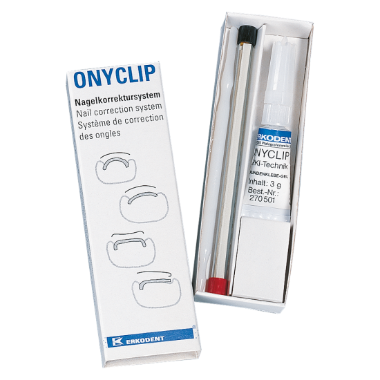 Onyclip Eingewachsene Nagelbehandlung Set Onyclip-Spangen-Set-33041-Baehr-Podologie
