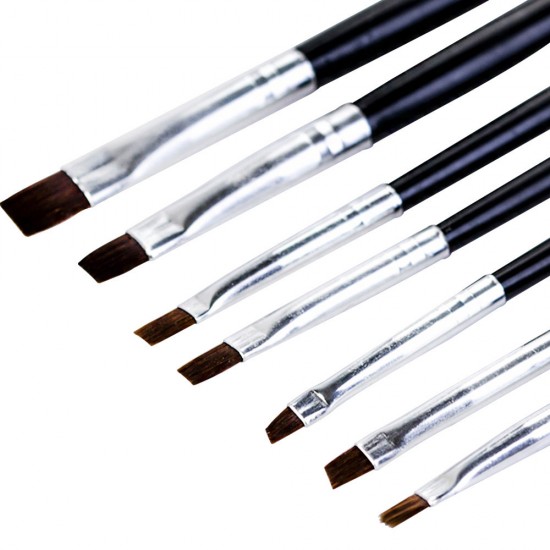 The Nail Art Brush set of 7 different brushes for acrylic ,MIS130, 19094, Brush,  Health and beauty. All for beauty salons,All for a manicure ,All for nails, buy with worldwide shipping