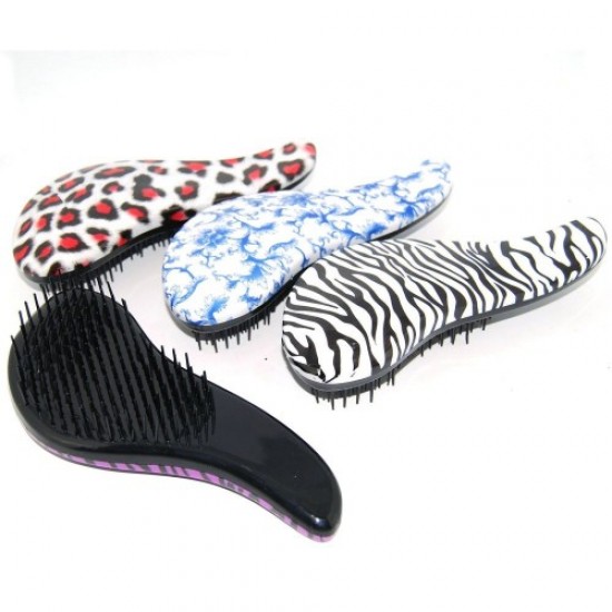 Teardrop-shaped comb with print, 57740, Hairdressers,  Health and beauty. All for beauty salons,All for hairdressers ,Hairdressers, buy with worldwide shipping