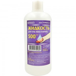 GEL REMOVEDOR DE VERNIZ 500 ml, FURMAN