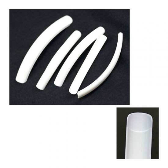 Типси конкурсні білі 10шт (упаковка)-58598-China-Тіпси, форми для нігтів