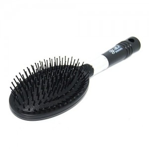  Massage comb 614-8651 (oval/black)