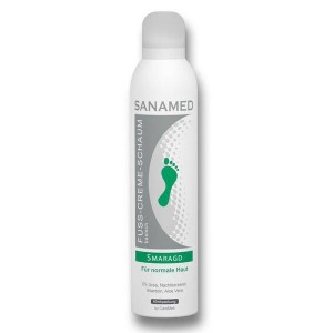 Espuma de creme "Emerald" para pele normal - SanaMed Suda Care Cream Foam "Emerald"