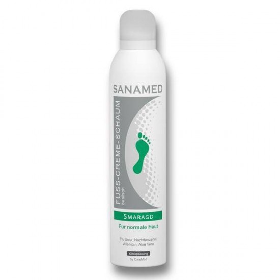 Cream foam Emerald for normal skin - SanaMed Suda Care Cream Foam Emerald-sud_192553-SanaMed-General foot care