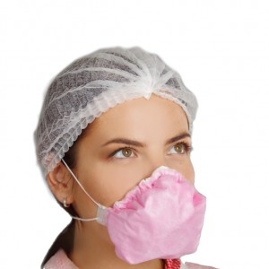  Demi-masque de protection FFP 1 sans valve Polix PRO&MED (20 pcs/pack) Couleur : blanc