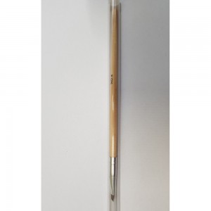  Пензель для френча СКОШЕНИЙ з дерев'яною ручкою №2 -(575)