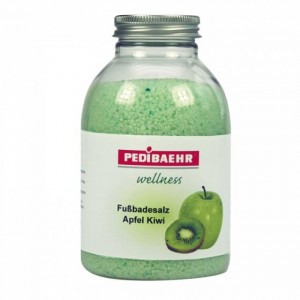  Sel de bain à l'extrait de pomme et de kiwi 575 g (Fussbadesalz Apfel Kiwi)