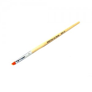 Кисть косая деревянная ручка KDS-01