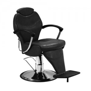 Salon armchair with adjuster (backrest with tilt adjustment)