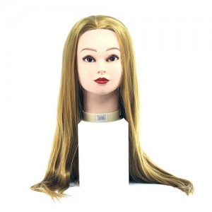  Head for modeling NT-ET-27(986) artificial thermo blond 65cm