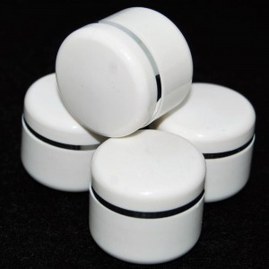  Price for 25 pcs. Jar white 5 ml Double wall 
