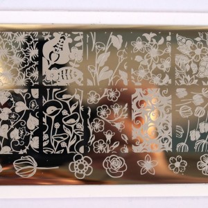 Plate for stamping BP-L029 flowers, flowers