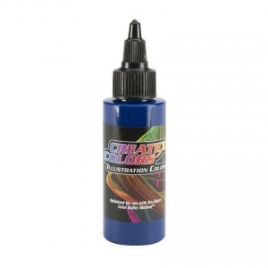  Createx Illustratie Dekkend Donkerblauw 5075-02, 60 ml