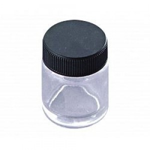  22 ML glass container with a lid
