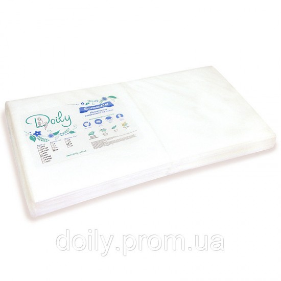 Sheets in bundles of spunbond Doily 25g/m2 0.6 m x 2m, 50 PCs / pack., 33783, TM Doily,  Health and beauty. All for beauty salons,All for a manicure ,Supplies, buy with worldwide shipping