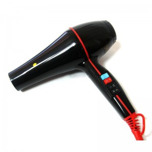 Professional hair dryer 9800 2000W with attachments, hair dryer, styling, for all hair types, 2 heat settings, 2 speeds