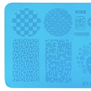  Metal stencil for stamping 6*12 cm XY-BE01 ,MAS025