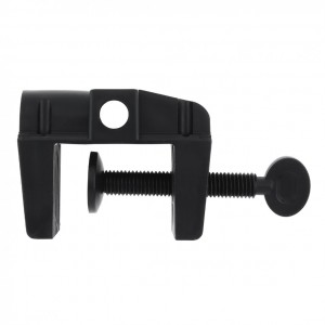 clamp for table lamp, plastic, black