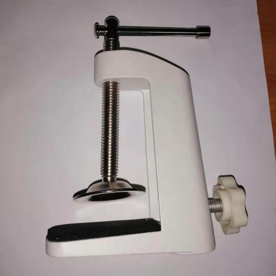 clamp for table lamp, metal, white, cronstein fastening clip, for fastening to the table, 6778, Table lamps,  Health and beauty. All for beauty salons,Furniture ,  buy with worldwide shipping