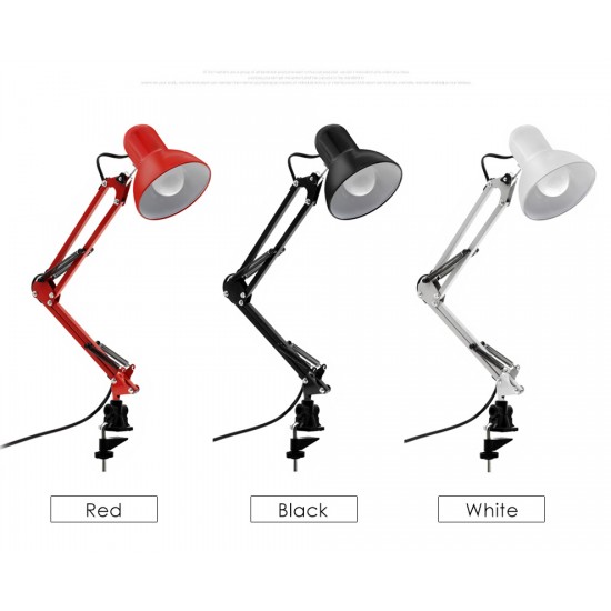 Table lamp on a clamp, with clip, with mount, on a table, shelf, for manicure, for reading, in the office, in a car-salon, white, 6778-TL-02, Electrical equipment,  Furniture,  buy with worldwide shipping