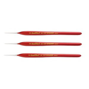 Set of brushes Kolibri 333 No. 10/0 marten, 3 pcs