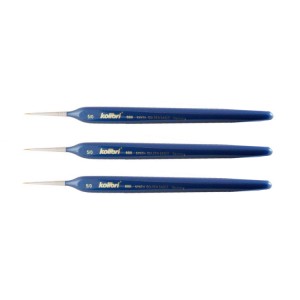 Set of brushes Kolibri 888 No. 5/0 synthetics, 3 pcs