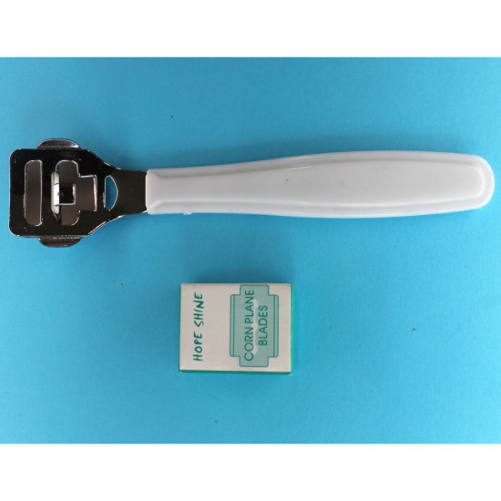 Máquina de pedicura mango de plástico con cuchillas de repuesto, NAT045-17778-Китай-Todo para la manicura