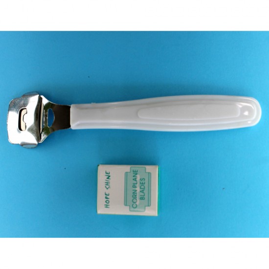 Máquina de pedicura mango de plástico con cuchillas de repuesto, NAT045-17778-Китай-Todo para la manicura