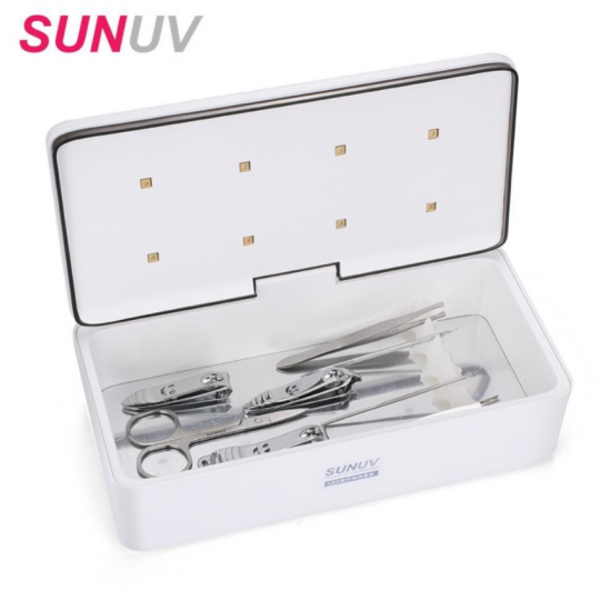 UV sterilizer SUN-UV S1 square, for disinfection, disinfection of manicure, hairdressing, cosmetology tools, 60462, Sterilizers,  Health and beauty. All for beauty salons,All for a manicure ,Electrical equipment, buy with worldwide shipping