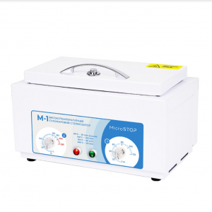 Dry-burning cabinet Microstop M1, sterilization of medical instruments, disinfection of instruments, sterilizer of manicure instruments, in the beauty salon