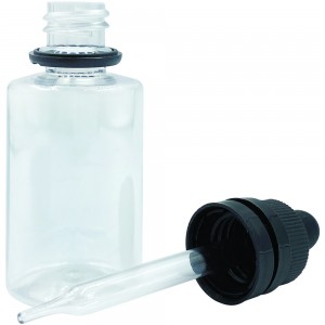 Bottle with pipette 50 ml TRANSPARENT, MTP658-(5665)