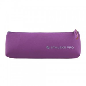 Cosmetic bag made of eco-leather STALEKS PRO (23x7x3 cm)