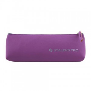 Cosmetic bag made of eco-leather STALEKS PRO (23?7? 3 cm)