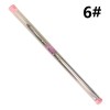 Gel brush Straight No. 6. Metal handle, LAK060-(2648), 19141, Brush,  Health and beauty. All for beauty salons,All for a manicure ,All for nails, buy with worldwide shipping